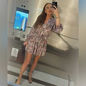 Zara Floral Printed Dress